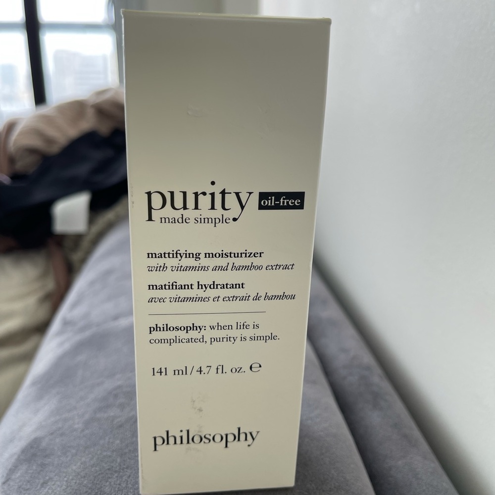 BRAND NEW PHILOSOPHY MATTIFYIBG MOISTURIZER